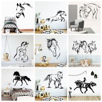 Creative Horse Wall Sticker Wall Decals For Kids Room Living Room Decoration Horse Wallpaper Home Decor Wall Stickers  Decals