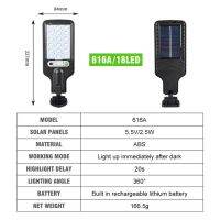 【✔In stock】 sdis shop 1ชิ้นซังโคมไฟติดผนังเซ็นเซอร์พลังงานแสงอาทิตย์/ไฟ Led กันน้ำเซ็นเซอร์ไฟถนนลานภายนอกสวนไฟถนนเหนี่ยวนำของมนุษย์