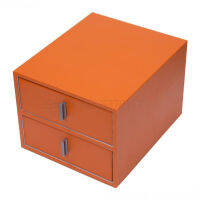 Creative drawer storage cabinet cloakroom desktop storage box leather household underwear pantyhose storage box