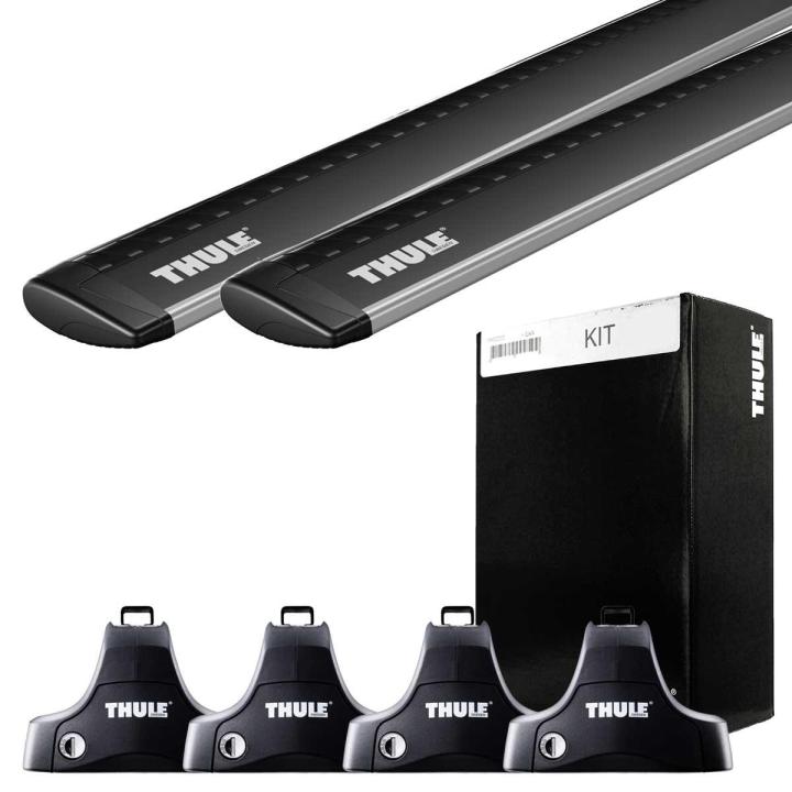 thule-bar-roof-rack-mitsubishi-mirage-แร็คหลังคาตรงรุ่น-สีดำ-มิตซูบิชิ-มิราจ