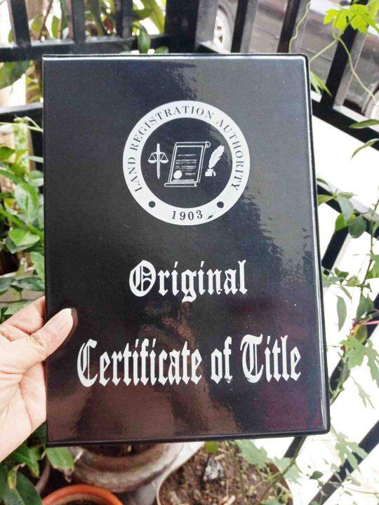 Land Title holder / Transfer Title holder/Land Certificate holder A4