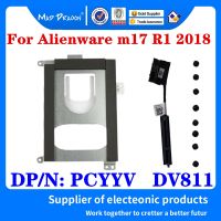 ใหม่ SATA Hard Drive PCYYV 0PCYYV SSD HDD Caddy Bracket Carrier 0DV811 DV811สำหรับ Dell Alienware M17 R1 ALW17M AWM17 2018