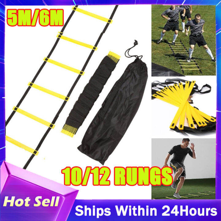 Nylon Straps Training Ladders Agility Flexibility Speed Ladder Stairs