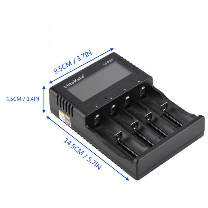 เครื่องชาร์จ-liitokala-lii-pd4-หน้าจอดิจิตอล-รองรับถ่าน-1-2v-3-7v-ของแท้