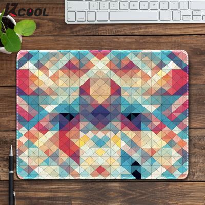 ♧∈ Ins Geometric Mouse Pad Aesthetic Non-Slip Desk Table Mat Surface for The Mouse Office Home Computer Laptop Desktop Pad