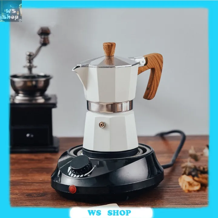 Espresso Retro Kettle Aluminum Italian Mocha Espresso Coffee Maker