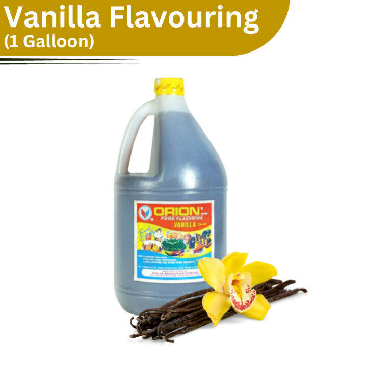 1 Gallon Orion Vanilla Flavoring Food Flavor Vanilla Extract Expiry