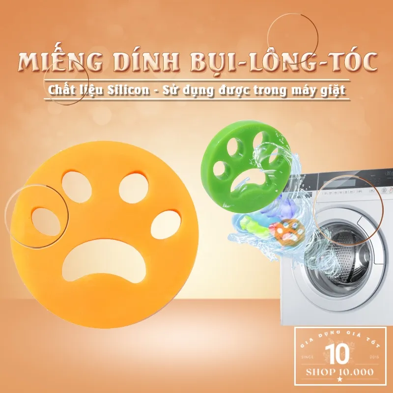 Miếng dính bụi lông tóc - Nếu bạn muốn giữ sạch và gọn gàng cho nhà của mình, bạn nên có miếng dính bụi lông tóc. Đây là sản phẩm không thể thiếu cho tất cả các chủ nuôi thú cưng. Chỉ cần dán vào trên bề mặt, miếng dính sẽ thu nhặt hết bụi và lông thú cưng để giúp cho không gian trong nhà của bạn luôn sạch sẽ.