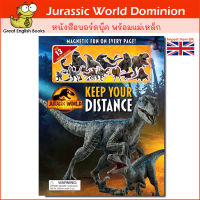 (in Stock) พร้อมส่ง *ลิขสิทธิ์แท้ original* หนังสือบอร์ดบุ๊คพร้อมตัวการ์ตูนแม่เหล็ก Jurassic World Dominion: Keep Your Distance (Magnetic Hardcover) [Hardcover]