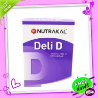 Free and Fast Delivery Nutrakal Deli D 60 Capsules. Vitamin D 3 1,000 IU adds calcium and phosphorus.