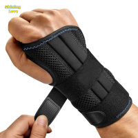 ShiningLove Wrist Bandage Adjustable Day Night Wrist Support With Metal Splint For Men Women Arthritis Sprains Sports Protection