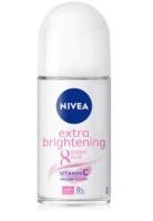 Nivea Extra Whitening Roll-On Deodorant for women 50 ml. ไวท์เทนนิ่ง โรลออน ระงับกลิ่นกาย สำหรับผู้หญิง 50 มล