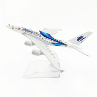 [16cm] Kengpeng โมเดลเครื่องบิน Malaysia Airline A380 (new) (Aircraft Metal Model) วัสดุทำจากเหล็ก  พร้อมฐาน ของเล่น ของสะสม