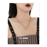 [COD] and hot-selling stitching necklace temperament high-end niche detachable bracelet net red texture