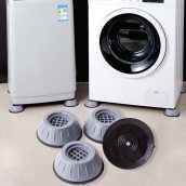 Bộ 4 chân bám silicon cố định máy giặt chống rung