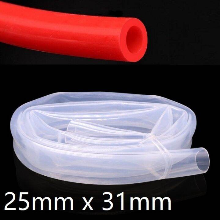 Colorful Flexible Silicone Tube ID 25mm x 31mm OD Food Grade Non-toxic ...