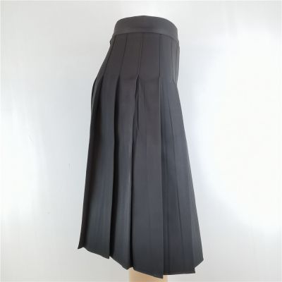 ‘；’ 58Cm Long Pleated Long Skirt Korean Fashion Clothing Black White Plus Size Cosplay For Women Harajuku Gothic Y2k Skirt