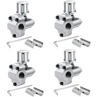 4 Pack BPV 31 Piercing Valve Line Tap Valve Kits Adjustable for Air Conditioners HVAC 1/4 Inch5/16 Inch3/8 Inch Tubing