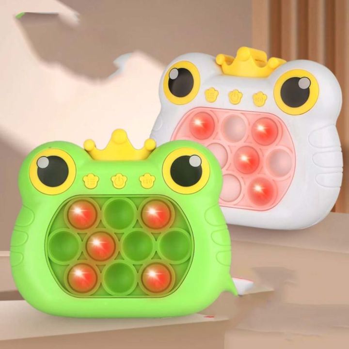 liand-เครื่องเกมพลาสติกโกเฟอร์รุ่นที่สองใช้กดฟองรูปสัตว์รูปร่างสัตว์-kids-toys-เกมคอนโซลแบบรวดเร็ว