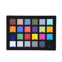 Professional 24 Color Card Test Color Balancing Card Palette Board for Superior Digital Color Correction Photography Accessories