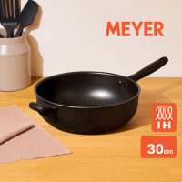 MEYER MIDNIGHT กระทะเชฟอเนกประสงค์ hard-anodize ขนาด 30 ซม./6.2 ลิตร Chefs pan (85077-TE12)