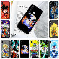 YU72 Goku Ball Vegeta Black อ่อนนุ่ม เคสโทรศัพท์ หรับ iPhone G41 Moto G51 G31 G52 13 14 G42 G1000 12 G71 G22 Max Plus Mini Pro ปก