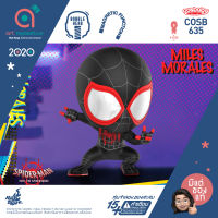 Cosbaby Spider - Man MilesMorales (Bobble - Head) โมเดล ฟิกเกอร์ สไปเดอร์ แมน ตุ๊กตา from Hot Toys