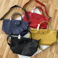 original Longchamp 1512737 size S le pliage cuir women Sheepskin Top-Handle Bags Shoulder Bag-made in france 10 colors