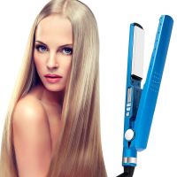 【LZ】○☜  Nano Titanium alisador de cabelo Pro 450F 1/4 placa Flat Iron modelador alisamento de cabelo cabelo estilo ferramenta 450F