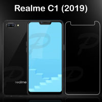 ฟิล์มกระจก เรียวมี ซี1(2019)เต็มจอ ขอบสีดำ กาวเต็ม For Realme C1 (2019) Full Glue Tempered Glass Screen (6.2 ) Black