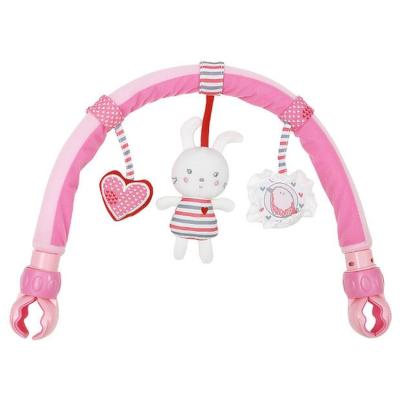 .Kids Toy Décor ของเล่นเสริมทักษะ ตัวต่อ โมเดล. Sozzy โมบายหนีบรถเข็น และ คาร์ซีท Love Bunny (สีชมพู) .ผลิตจากวัสดุคุณภาพดี ของเล่นเสริมทักษะ.