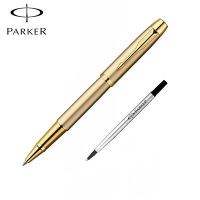 ปากกา PARKER IM rollerball รุ่น CLASSIC GOLD GOLD Trim with 0.5mm Fine Point Black Ink Refill