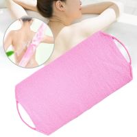 【cw】 Shower Massage Back Scrubber Deep Mud Korean Washcloth Rear Pull