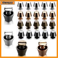 SHENGZU 10set/bag 10/12mm พังค์ หัตถกรรมเครื่องหนัง ปุ่มผ้า เสื้อผ้า/กระเป๋า/รองเท้า สกรูหัวกลม กลอนเล็บแข็ง สายรัดสายรัด ถังโดม