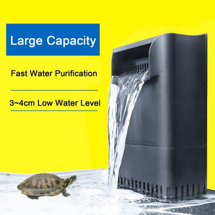 Large Capacity Low Water Level Turtle Filter Pump Water Circulation 900
