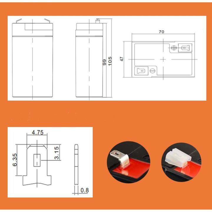 แบตเตอรี่รถไฟฟ้าเด็ก-แห้ง-6v4-5ah-ราคาโรงงาน-แบตมอไซเด็ก-รถเด็ก-ถูกที่สุด-ฺbatt