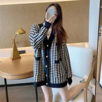 ✷✧ Cardigans Coat Single-breasted V-Neck Kint Sweater Loose Streetwear