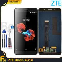 Beyondwolf หน้าจอต้นฉบับสำหรับ ZTE Blade A910จอแสดงผล LCD ใบมีด BA910 A910แอลซีดีหน้าจอสัมผัสแสดงผลสำหรับจอสำรอง ZTE BLADE A910