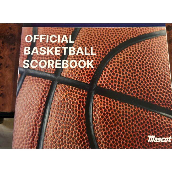 Mascot Basketball Score Sheet Scorebook 30 Pages Lazada PH