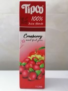 1 Lít CRANBERRY Nước ép Nam Việt Quất & Trái cây Thailand TIPCO Fruit