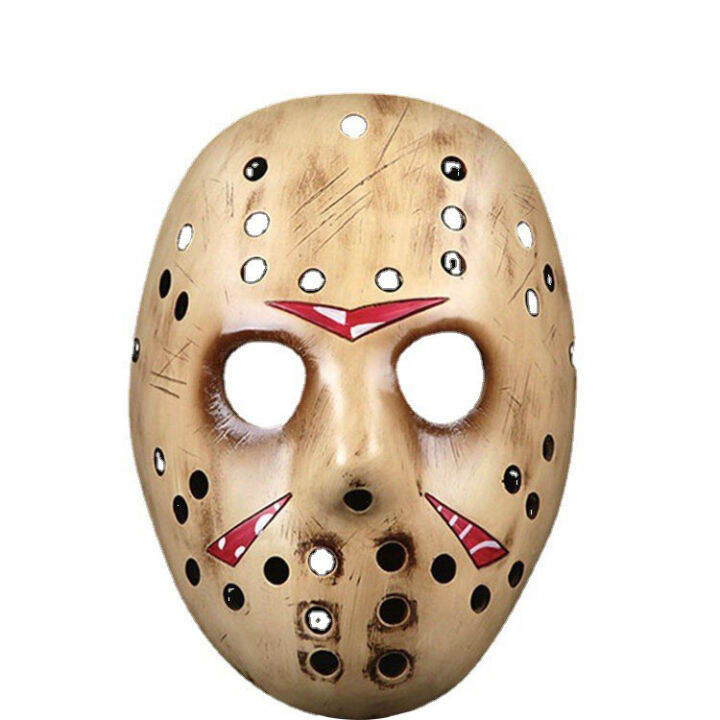 High Quality Resin Mask Jason Voorhees Mask Masquerade Headgear Friday ...