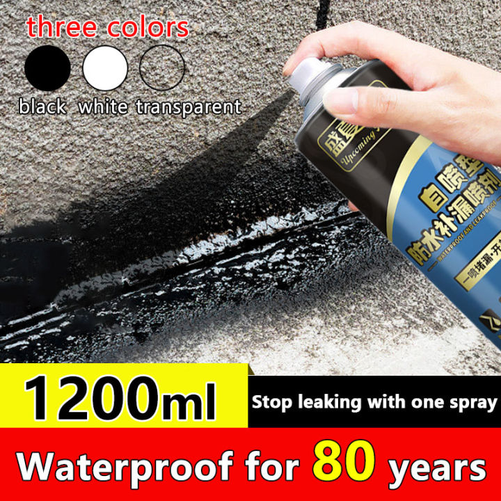 Sealant Spray Waterproof1200ml roof sealant waterproof Flexible Fubber ...