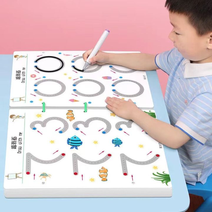 children-montessori-drawing-toy-pen-control-training-color-shape-math-match-game-set-toddler-learning-educational-toy