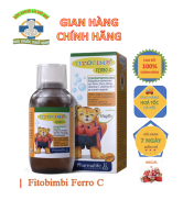 Fitobimbi Ferro C - Bổ sung sắt, Vitamin C, kẽm cho bé