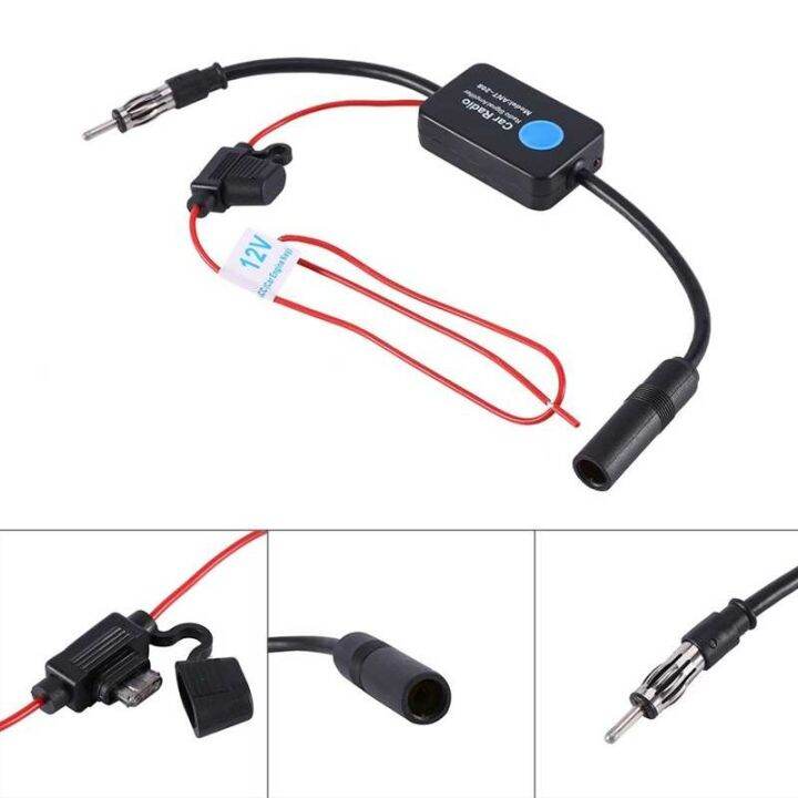 universal-12v-car-fm-radio-aerial-antenna-signal-reception-amplifier-booster