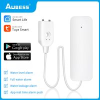 【LZ】๑㍿  1Pcs Zigbee Tuya Sensor De Água Smart Home Smartlife APP Monitoramento Remoto Segurança Proteção Alarme Detector De Vazamento De Água