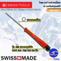 PB SWISS TOOLS ไขควงหกเหลี่ยมหัวฟรี รุ่น 123 และ 8123 - Electroics Screwdrivers with Turnable for Hexagon Socket Screws Series 123 &amp; 8123