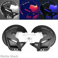 Matt Black For Honda WING GL1800 Brake Disc Rotor Covers LED 2001-2014 For HONDA F6B 2013 2014 2015