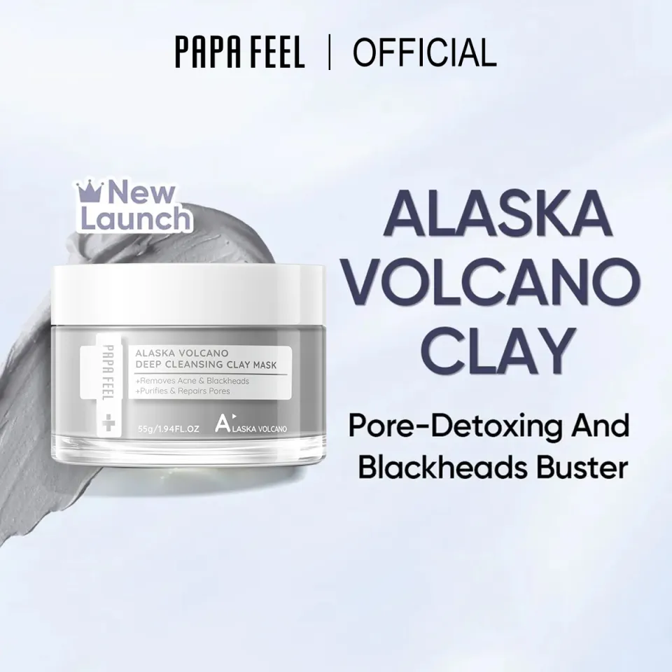 PAPA FEEL ALASKA VOLCANO DEEP CLEANSING CLAY MASK