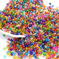 1000Pcs/Pack New Arrival 12/0 Glass Beads 2mm Czech Round Spacer Glass Bugle Seedbeads For Craft Jewelry Garment Accessories Beads